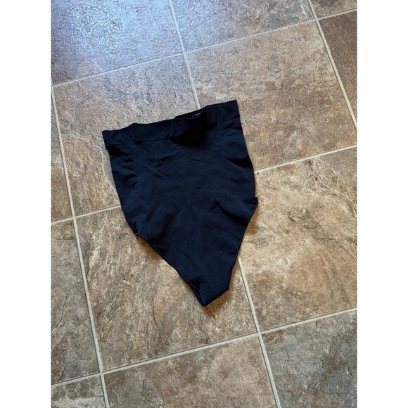 Skims Seamless Sculpt Mid Waist Thong Onyx 3XL - Picture 2 of 7